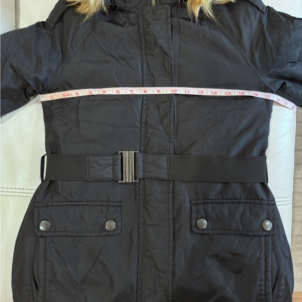 BROOKS BROTHERS Winter Black Coat In XS Petite - Picture 13 of 17